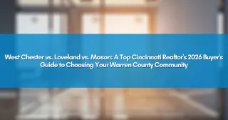 West Chester vs. Loveland vs. Mason: A Top Cincinnati Realtor's 2026 Buyer's Guide to Choosing Your Warren County Community