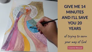 Give me 14 minutes and I’ll save you 20 years of trying to earn your way to God.