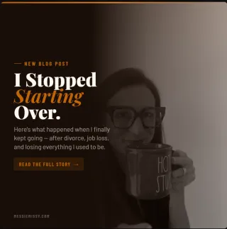 Keeping Going