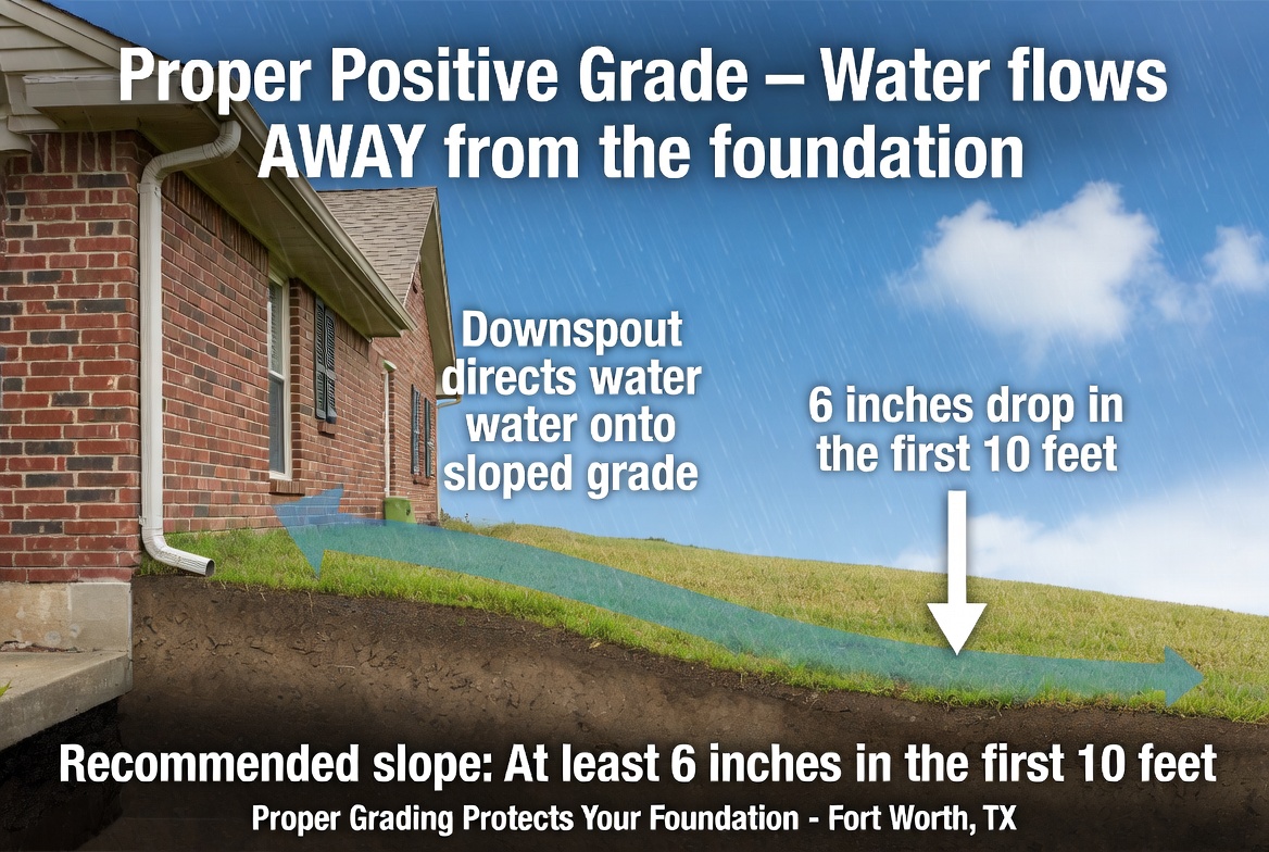 Grading and Drainage: Protecting Your Fort Worth Home from Costly Water Damage