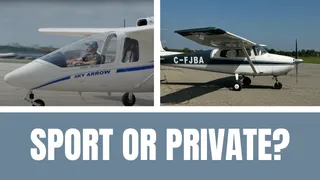 Sport Pilot or Private Pilot