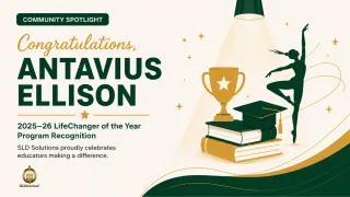 SLD Solutions Congratulates Antavius Ellison on LifeChanger of the Year Recognition