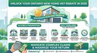 Ontario’s New $130,000 HST Rebate: A Complete Guide for 2026 Homebuyers