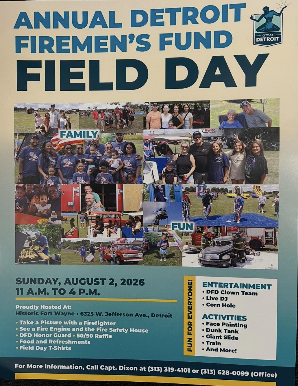 Firemens Fund Field Day 2026