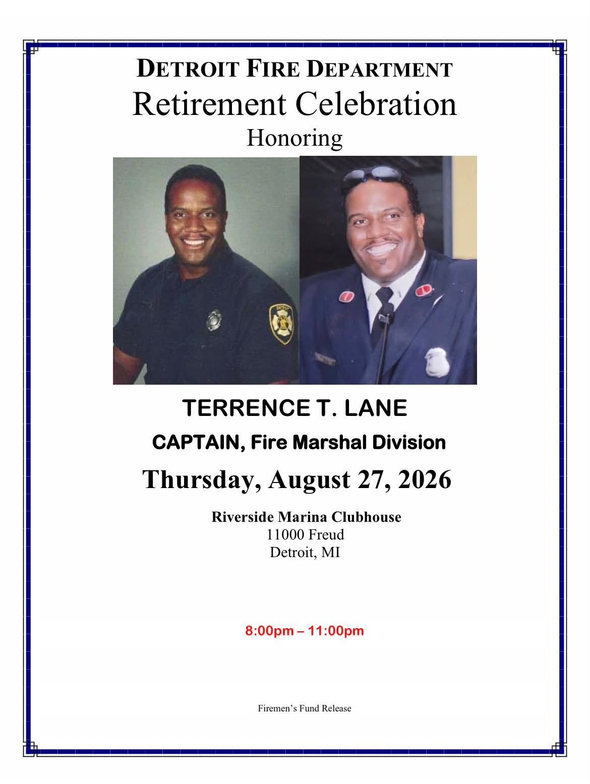 Captain Terrence T. Lane