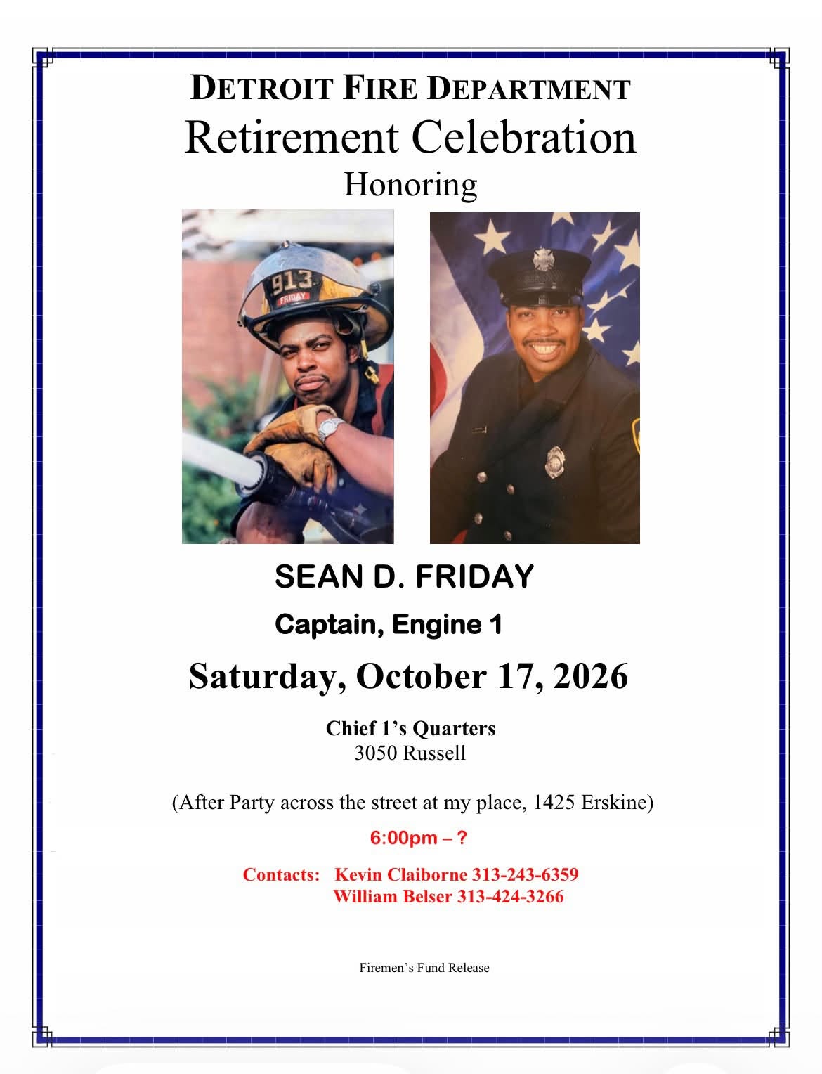 Sean D. Friday