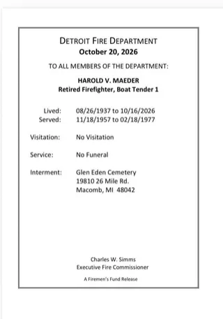 Harold V. Maeder