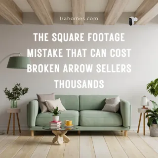 The Square Footage Mistake That Can Cost Broken Arrow Sellers Thousands