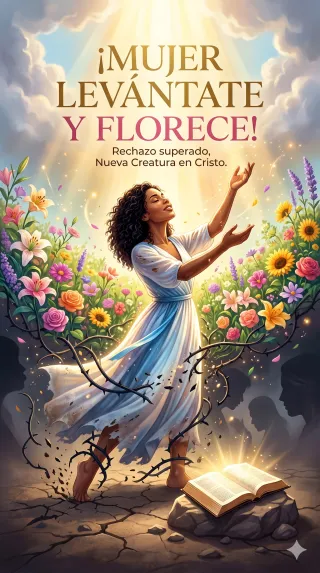 ¡Mujer levántate y florece!