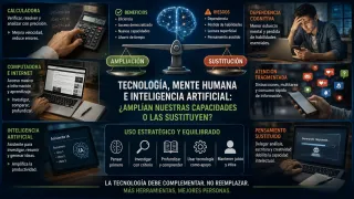 Tecnología, mente humana e inteligencia artificial: ¿amplían nuestras capacidades o las sustituyen?
