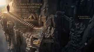 Lot: pasos hacia su ruina espiritual. 