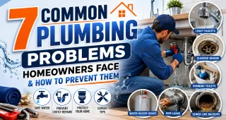 7 Common Plumbing Problems Homeowners Face And How to Prevent Them