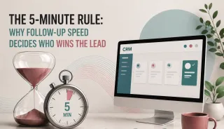 The 5-Minute Rule: Why Follow-Up Speed Decides Who Wins the Lead