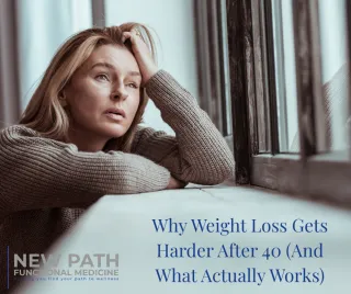 Why Weight Loss Gets Harder After 40 (And What Actually Works)