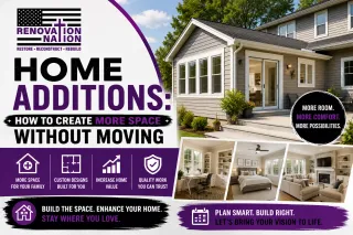 Home Additions: How to Create More Space Without Moving