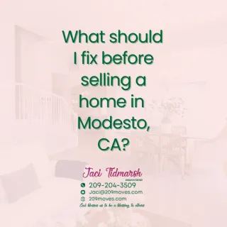 What Should I Fix Before Selling My House in Modesto CA?