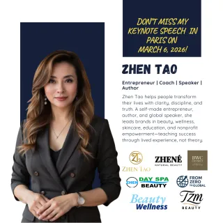 From Immigrant to International Keynote Speaker: Zhen Tao’s Story in Paris