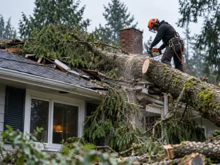 Which Tree Cutting Service Near Me Handles Storms?