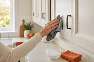 How to Clean and Care for Refinished Cabinets