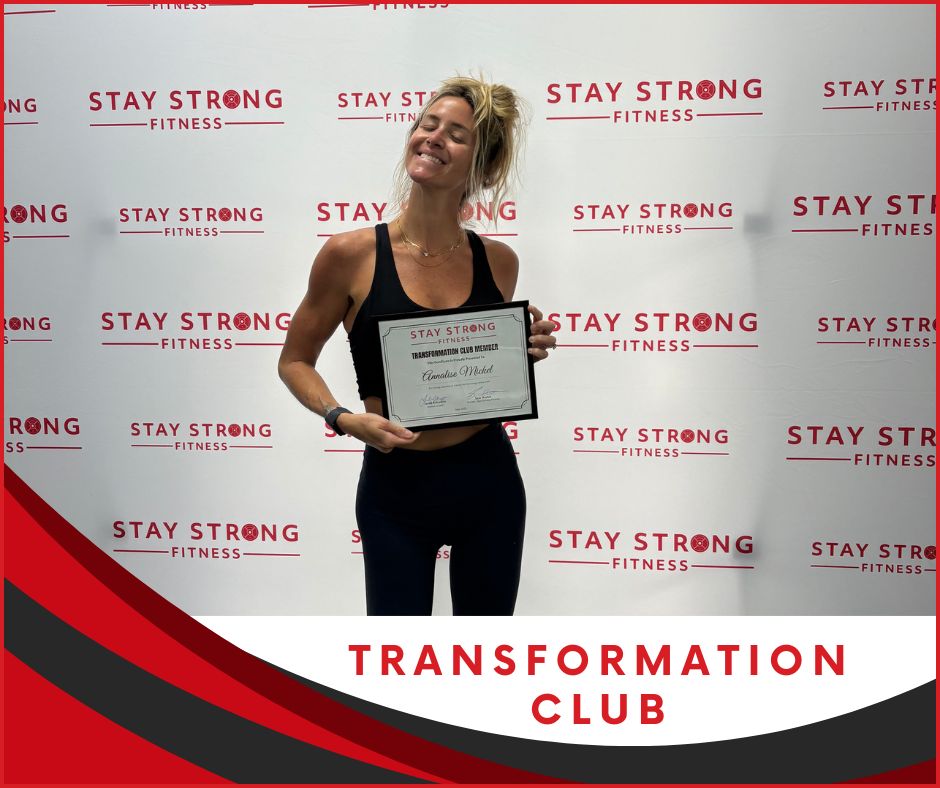 New Transformation Club Member Annalise!