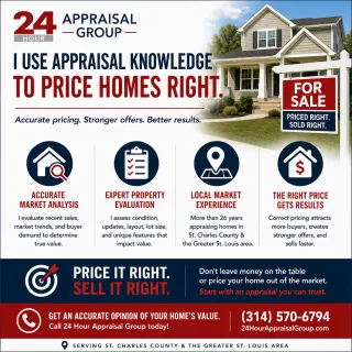 How I Use Appraisal Knowledge to Help Sellers Price Homes Correctly