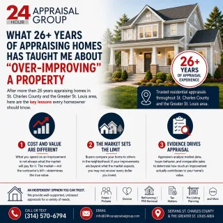 What 26+ Years of Appraising Homes Taught Me About Over-Improving