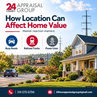 Does Living Near a Busy Road, Railroad, or Power Lines Affect Home Value in St. Charles County?