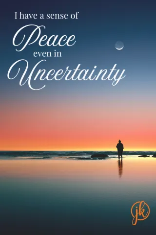 Peace During Uncertainty 4.20.26