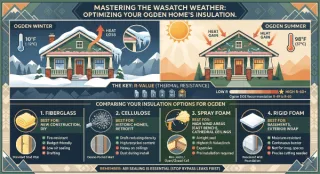 Mastering the Wasatch Weather: A Guide to Optimizing Your Ogden Home’s Insulation