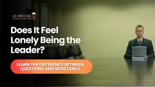Does It Feel Lonely Being the Leader?