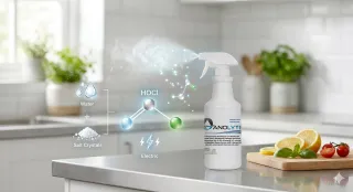 The Science of Clean: Why HOCl is Replacing Harsh Kitchen Chemicals