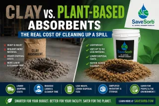 Clay vs. Plant-Based Absorbents: The Real Cost of Cleaning Up a Spill