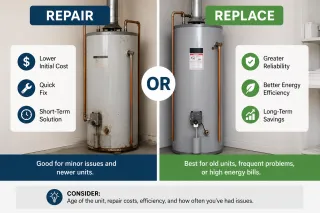 Should You Repair or Replace an Aging Water Heater?