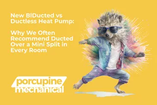 New BlDucted vs Ductless Heat Pump: Why We Often Recommend Ducted Over a Mini Split in Every Room