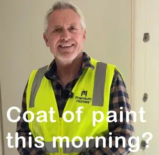 Just painted with natural paint. No VOCs, no problem!