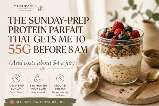 The Sunday-Prep Protein Parfait That Gets Me to 55g Before 8 AM (And Costs About $4 a Jar)