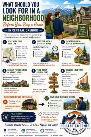 🚗 What Should You Look for in a Neighborhood (Before You Buy a Home in Central Oregon)?