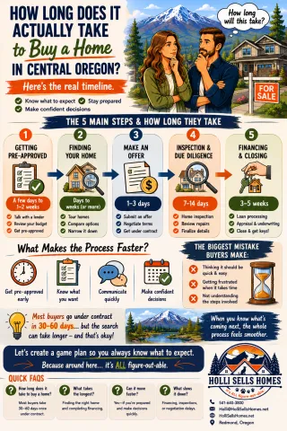 ⏳ How Long Does It Actually Take to Buy a Home in Central Oregon?