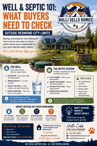 🚿 Well and Septic 101: What Buyers Outside Redmond City Limits Should Check