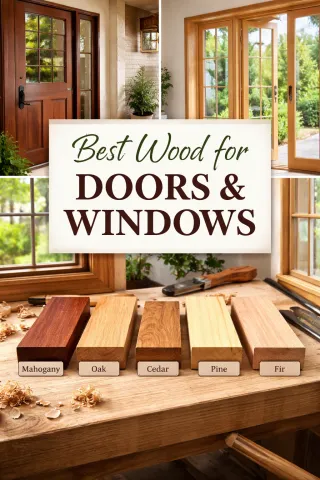 Best Wood for Doors and Windows: Builder’s Expert Guide