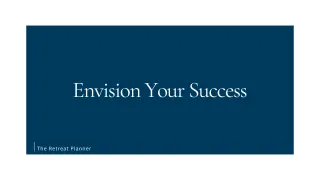 Envision Your Success