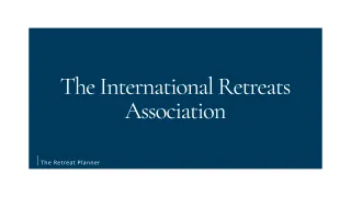 The International Retreats Association