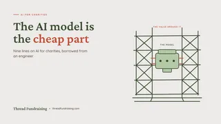 The AI model is the cheap part