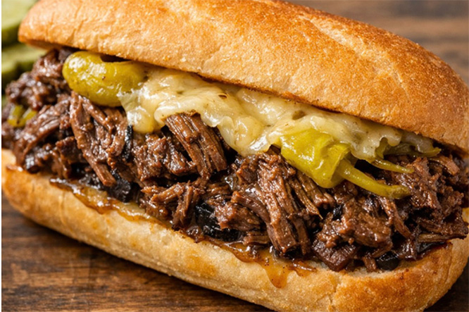 2 Mac’s Ranch Mississippi Pot Roast & Sub Sandwich