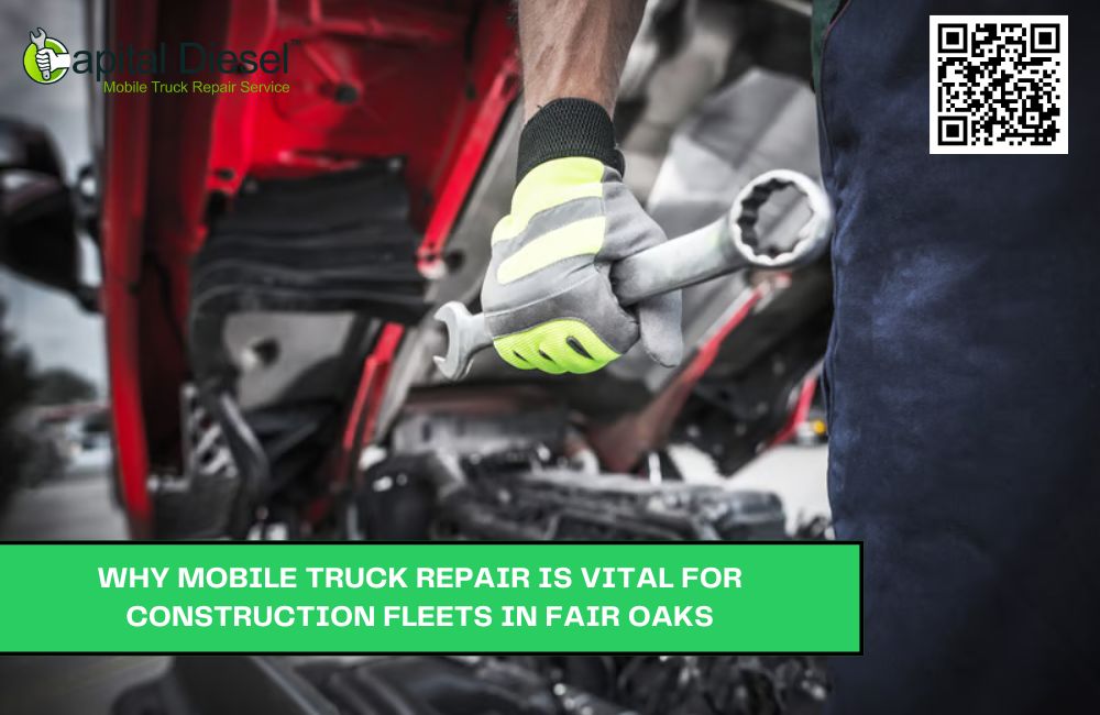 Why Mobile Truck Repair is Vital for Construction Fleets in Fair Oaks