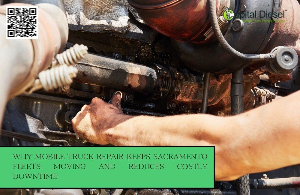 Why Mobile Truck Repair Keeps Sacramento Fleets Moving and Reduces Costly Downtime