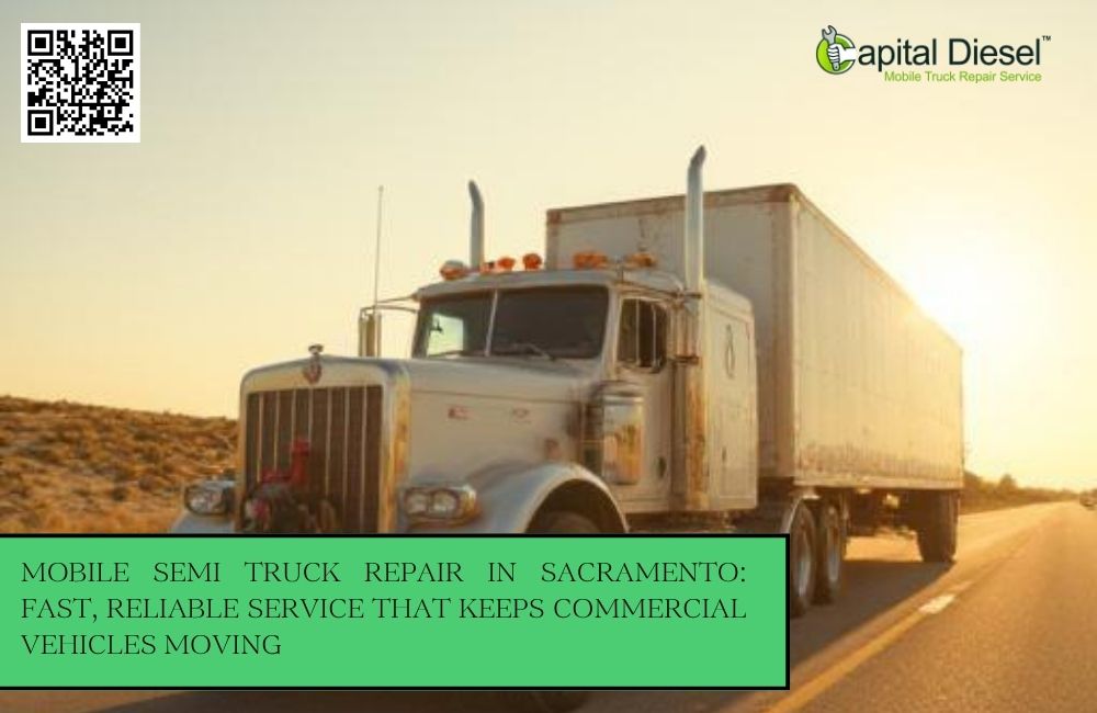 Mobile Semi Truck Repair in Sacramento: Fast, Reliable Service That Keeps Commercial Vehicles Moving
