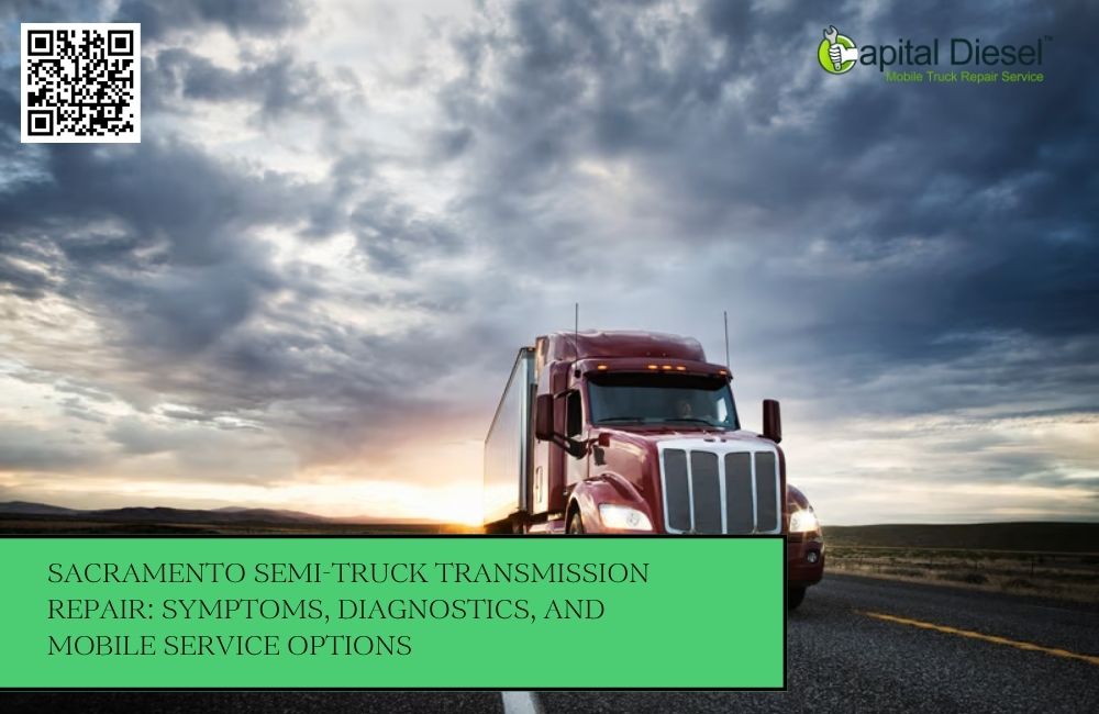 Sacramento Semi-Truck Transmission Repair: Symptoms, Diagnostics, and Mobile Service Options