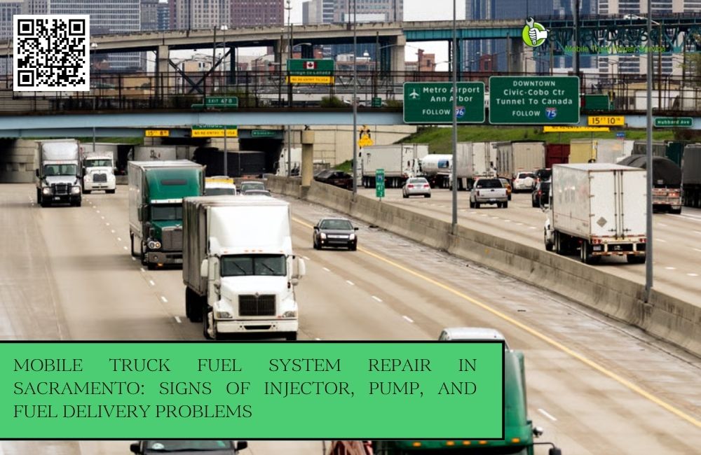 Mobile Truck Fuel System Repair in Sacramento: Signs of Injector, Pump, and Fuel Delivery Problems