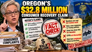 Fact-Check: Oregon's $32.8M Consumer Recovery Claim